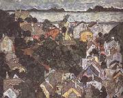 Egon Schiele Summer Landscape (mk12) oil painting picture wholesale